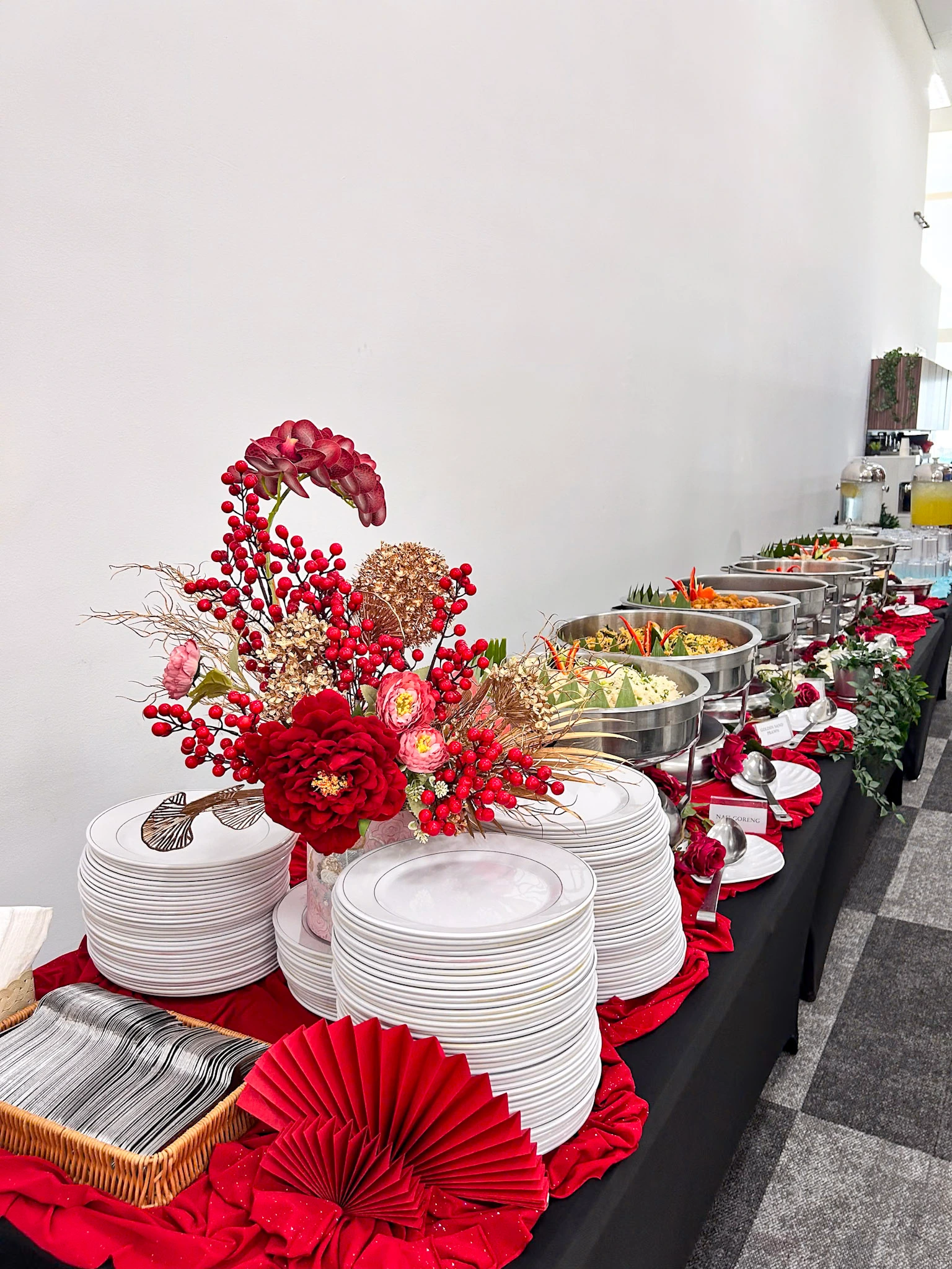 CNY catering PJ Subang buffet table