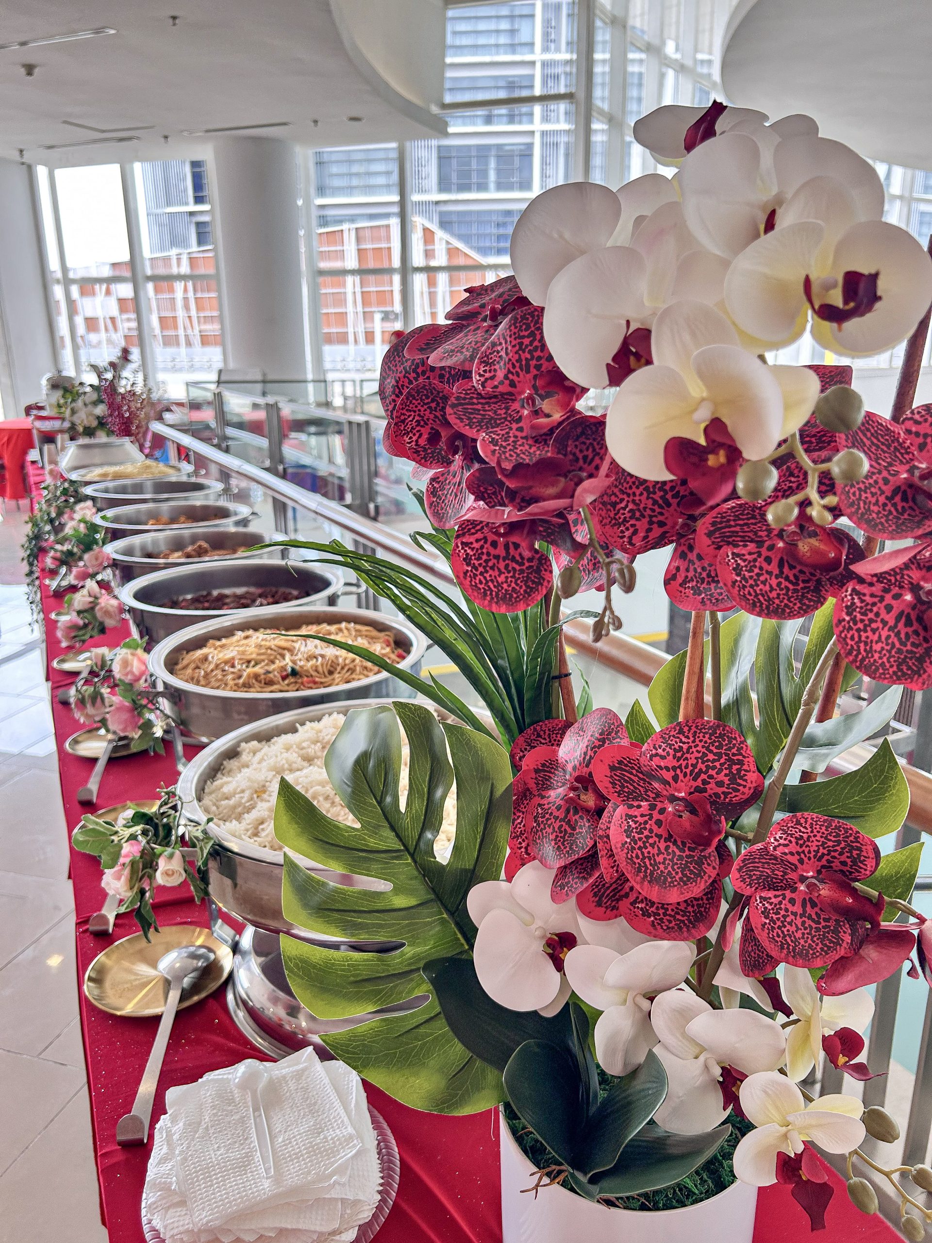 catering kuala lumpur buffet line