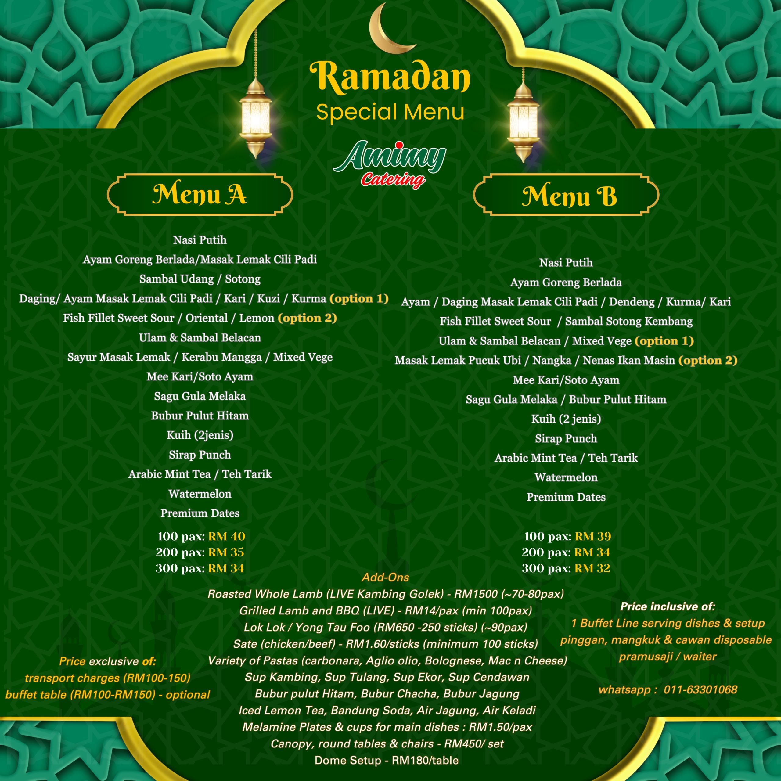 Pakej berbuka puasa kuala lumpur 1
